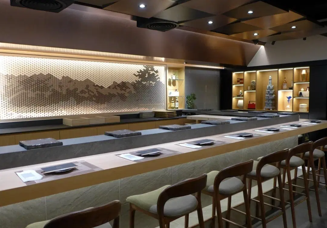 MINORI OMAKASE (CWB) — cafe interior by Cereal Project, Hong Kong OCT, 2021