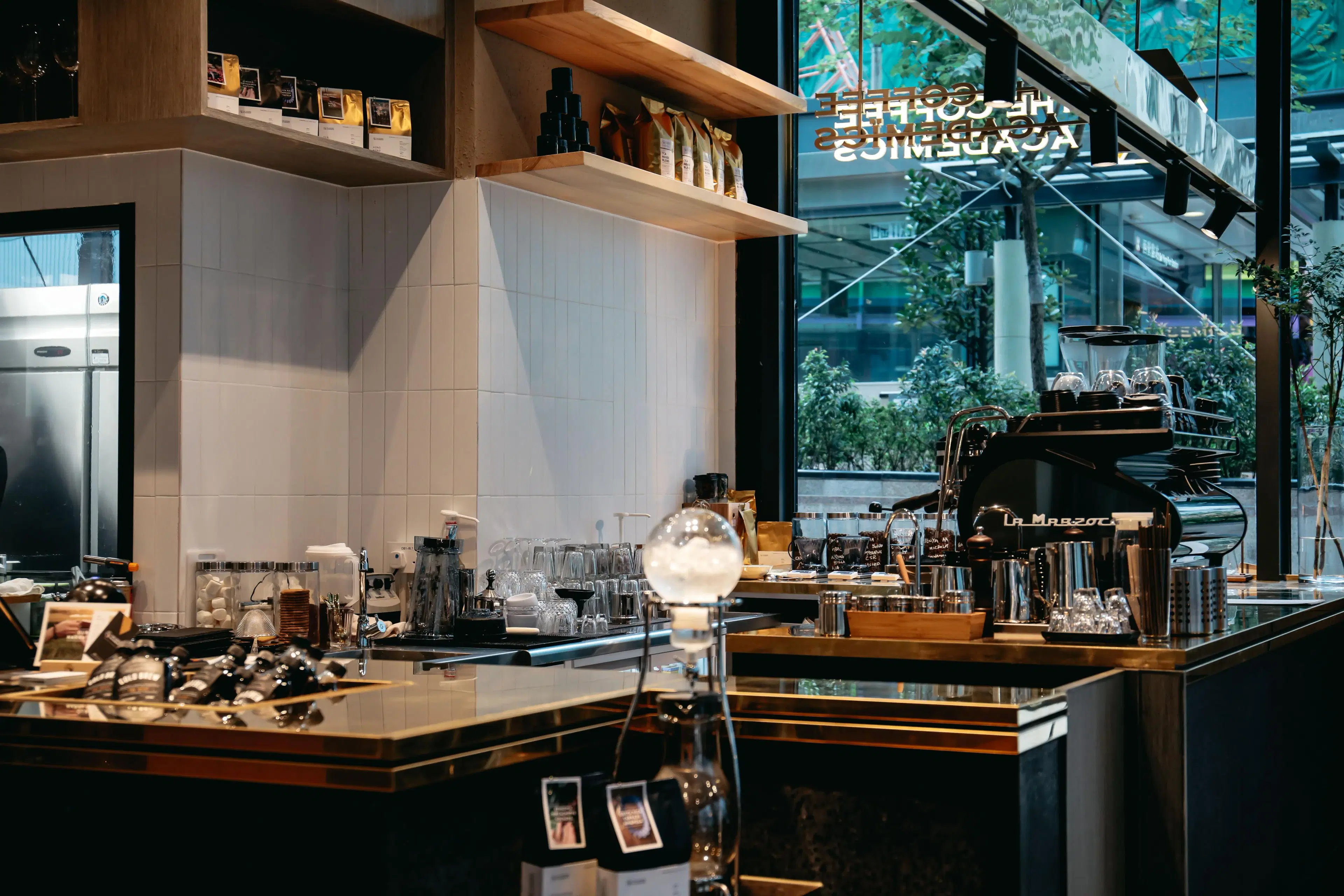 THE COFFEE ACADEMICS (SAI YING PUN) — cafe interior by Cereal Project, Hong Kong OCT 2, 2018