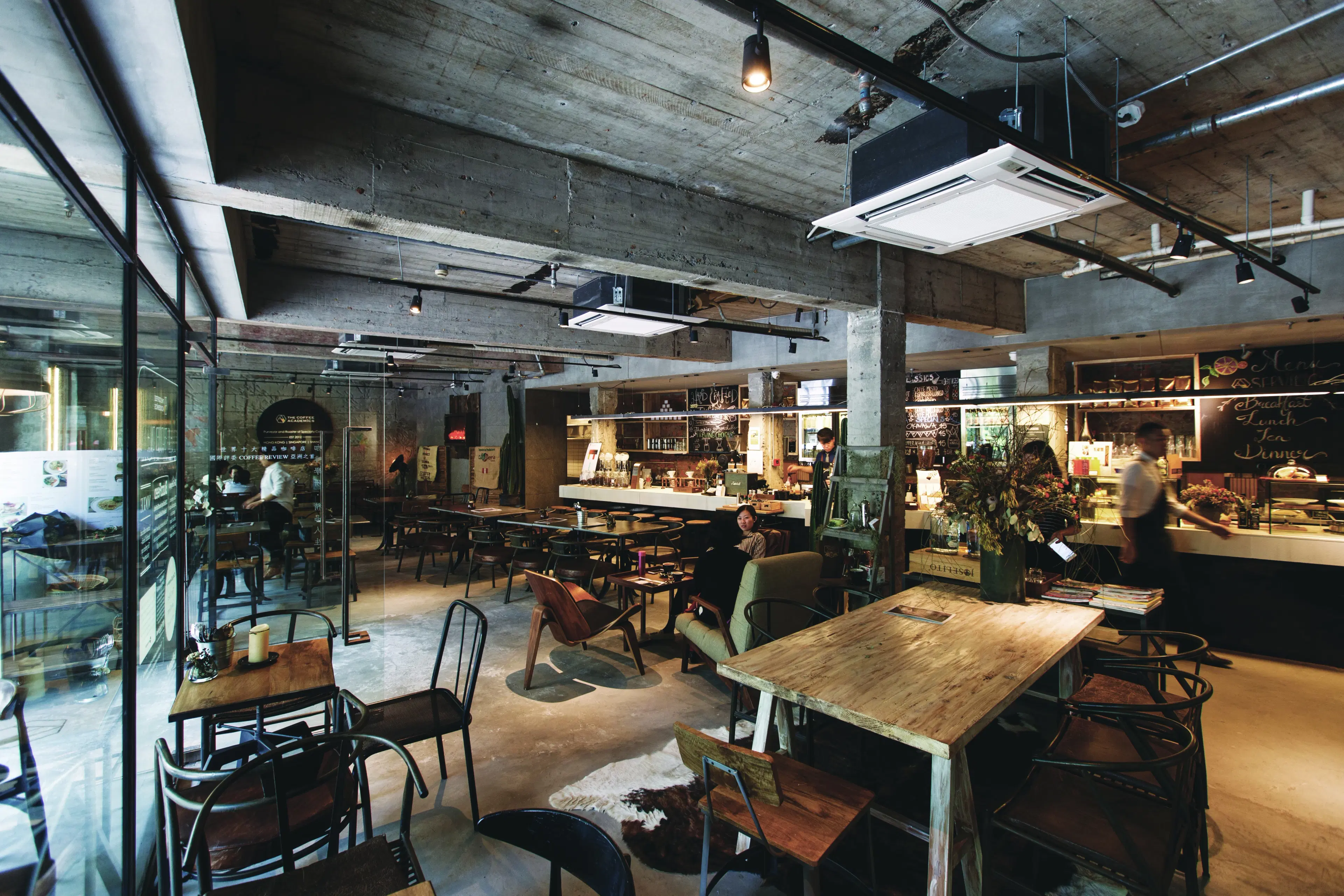 THE COFFEE ACADEMICS (SHANGHAI) — cafe interior by Cereal Project, Hong Kong JUL 31, 2018