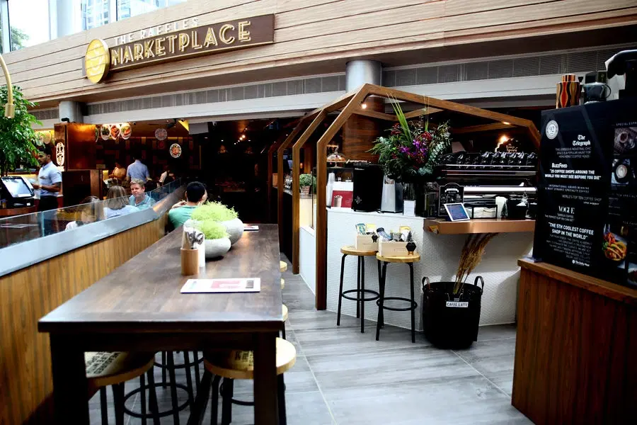 THE COFFEE ACADEMICS (RAFFLES CITY) — cafe interior by Cereal Project, Hong Kong AUG 16, 2016