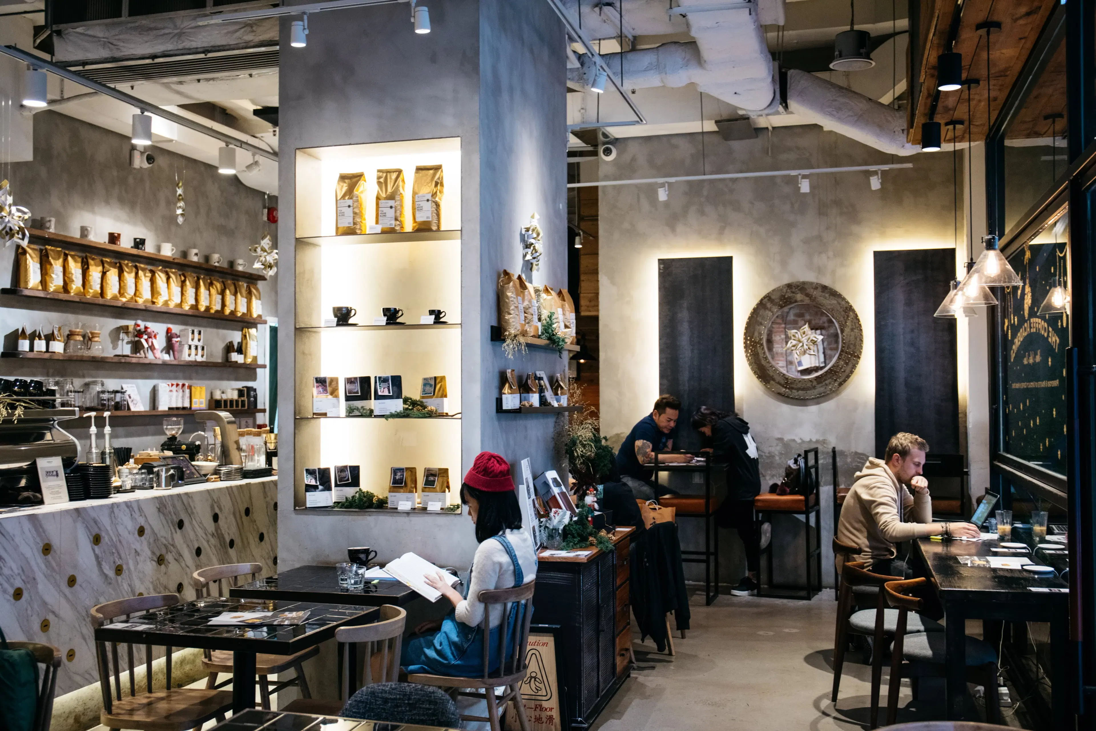 THE COFFEE ACADEMICS (THE MORRISON) — cafe interior by Cereal Project, Hong Kong SEP 1, 2014
