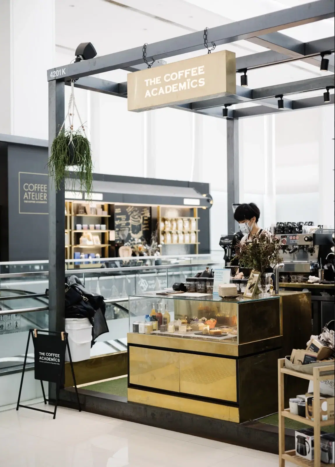 THE COFFEE ACADEMICS (HARBOUR CITY) — cafe interior by Cereal Project, Hong Kong MAY, 2021